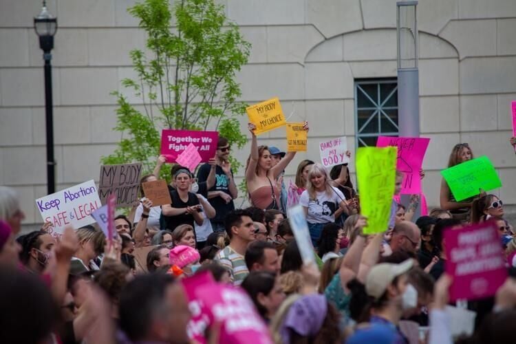 abortion protest